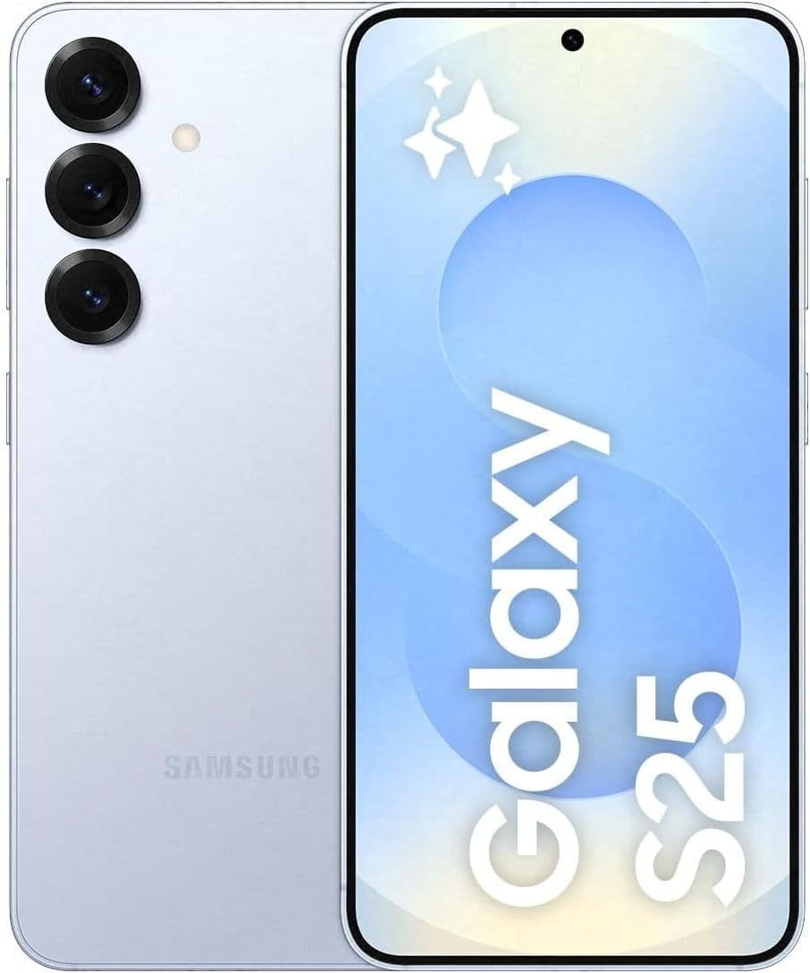 Gadcet Chadwell Heath Samsung Galaxy S25 5G 12GB RAM 128GB Storage SIM-Free Icy Blue Unlocked AI Mobile Phone, Used - Very Good