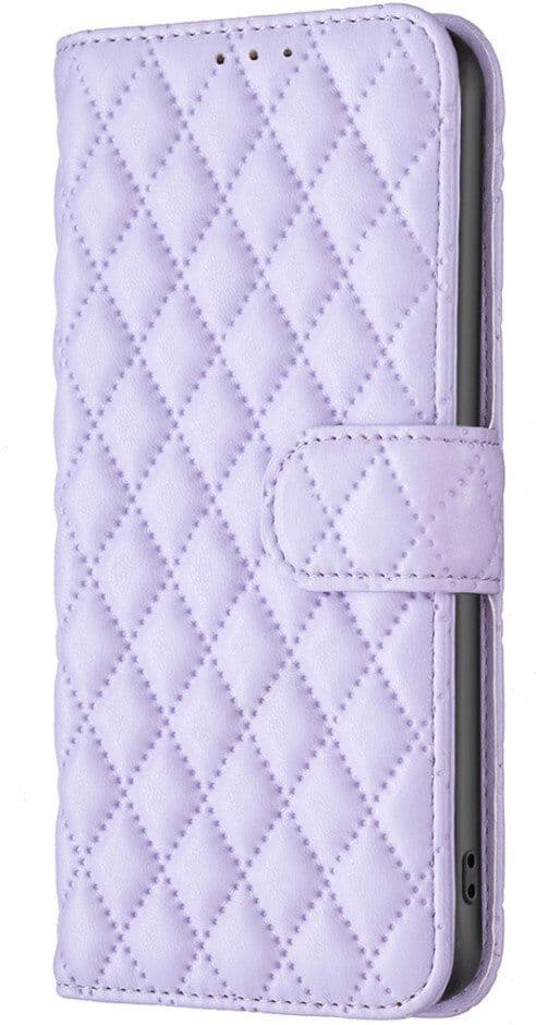 EIDERWOOD OnePlus Nord CE4 Lite (5G) Læder Flip Cover m. Pung & Strop - Rhombus - Lilla