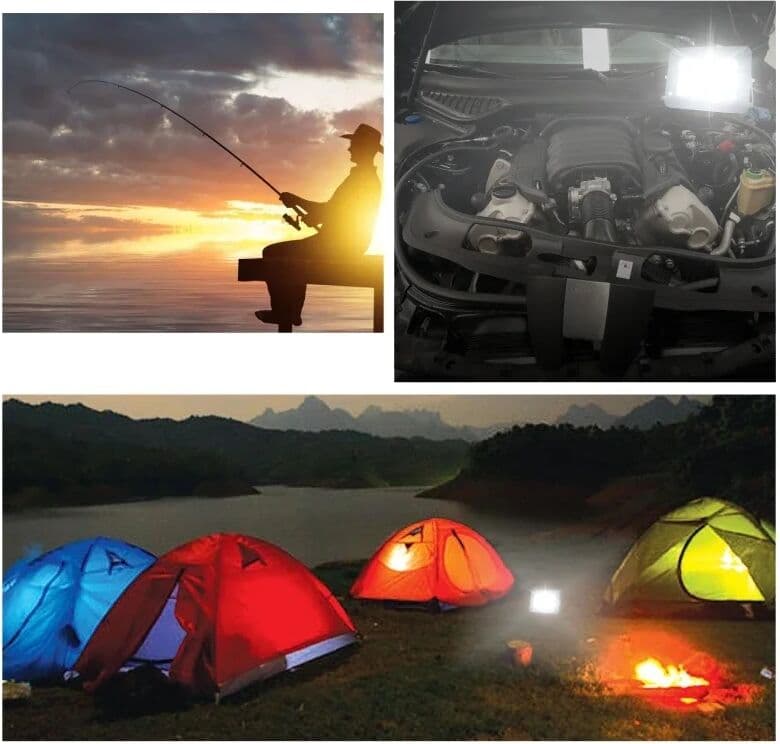 IWP DC12V Led Flood Light 20W 30W 50W 100W Outdoor Floodlight Spotlight IP66 Waterproof Light Reflector Portable 12 Volt Led Lights