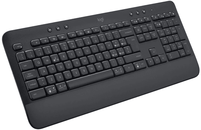 Logitech Signature K650 Trådløst Tastatur, Grafitt, Italiensk, 1 Stykk, Sen-W128233147 Grafitt
