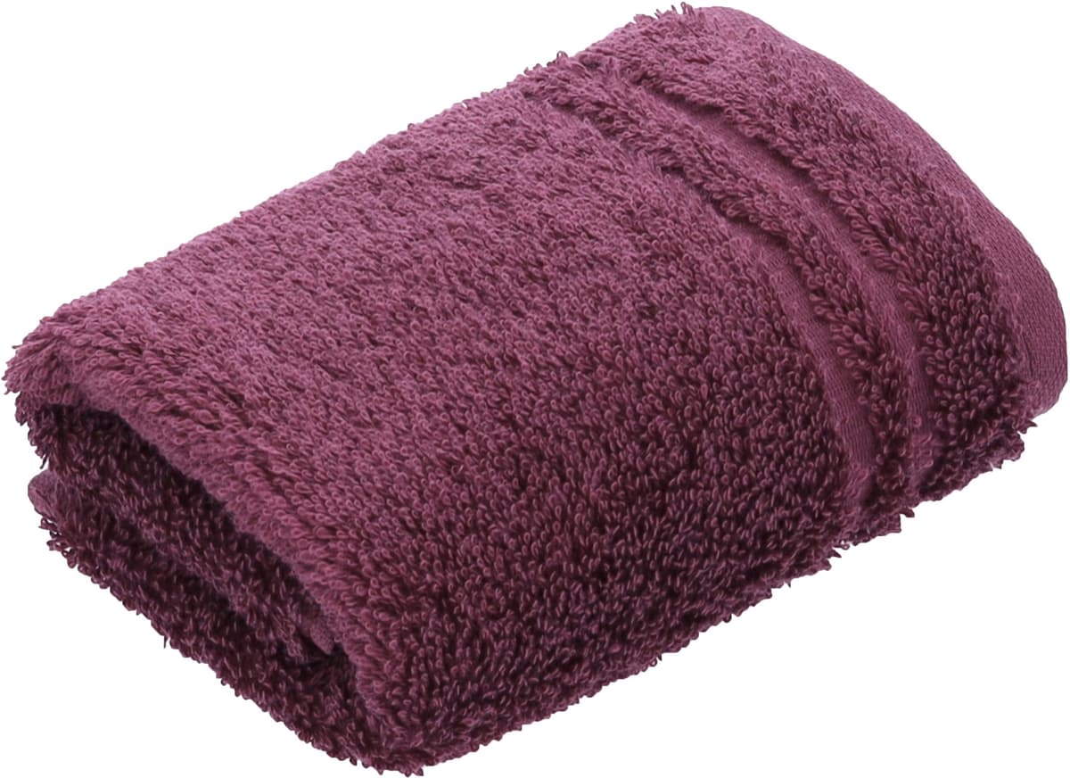 Seiftuch VOSSEN "Vienna Style Supersoft", hibiscus, B:30cm L:30cm, Walkfrottee, Walkfrottee, Handtücher, Seiftuch, Waschlappen im Set, supersoft Baumwolle hibiscus B/L: 30cmx30cm, 1 Stk., Walkfrottee