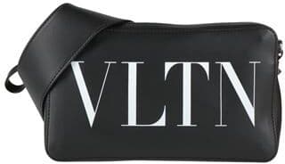 Valentino Garavani Bolso con bandolera Hombre Negro -- Hombre