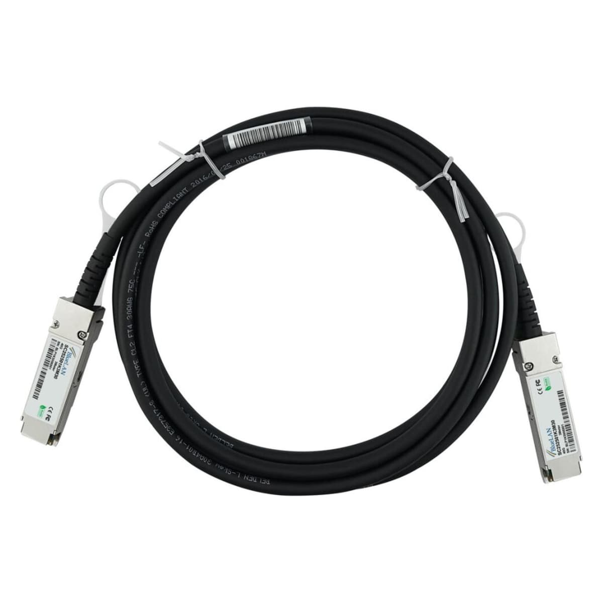BlueLAN Extreme Networks 40G-DACP-QSFPZ5M kompatibles DAC QSFP SC252501K0.5M30 (40G-DACP-QSFPZ5M-BL)