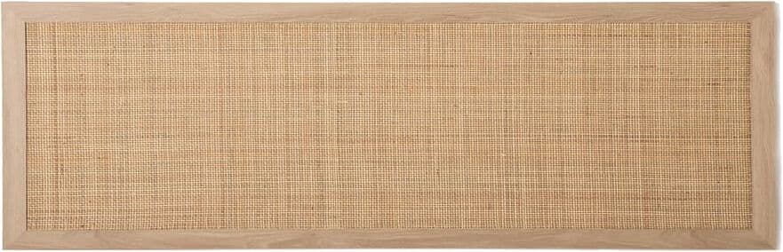 Klast Home Cabecero doble en ratán  160 cm x 59 cm