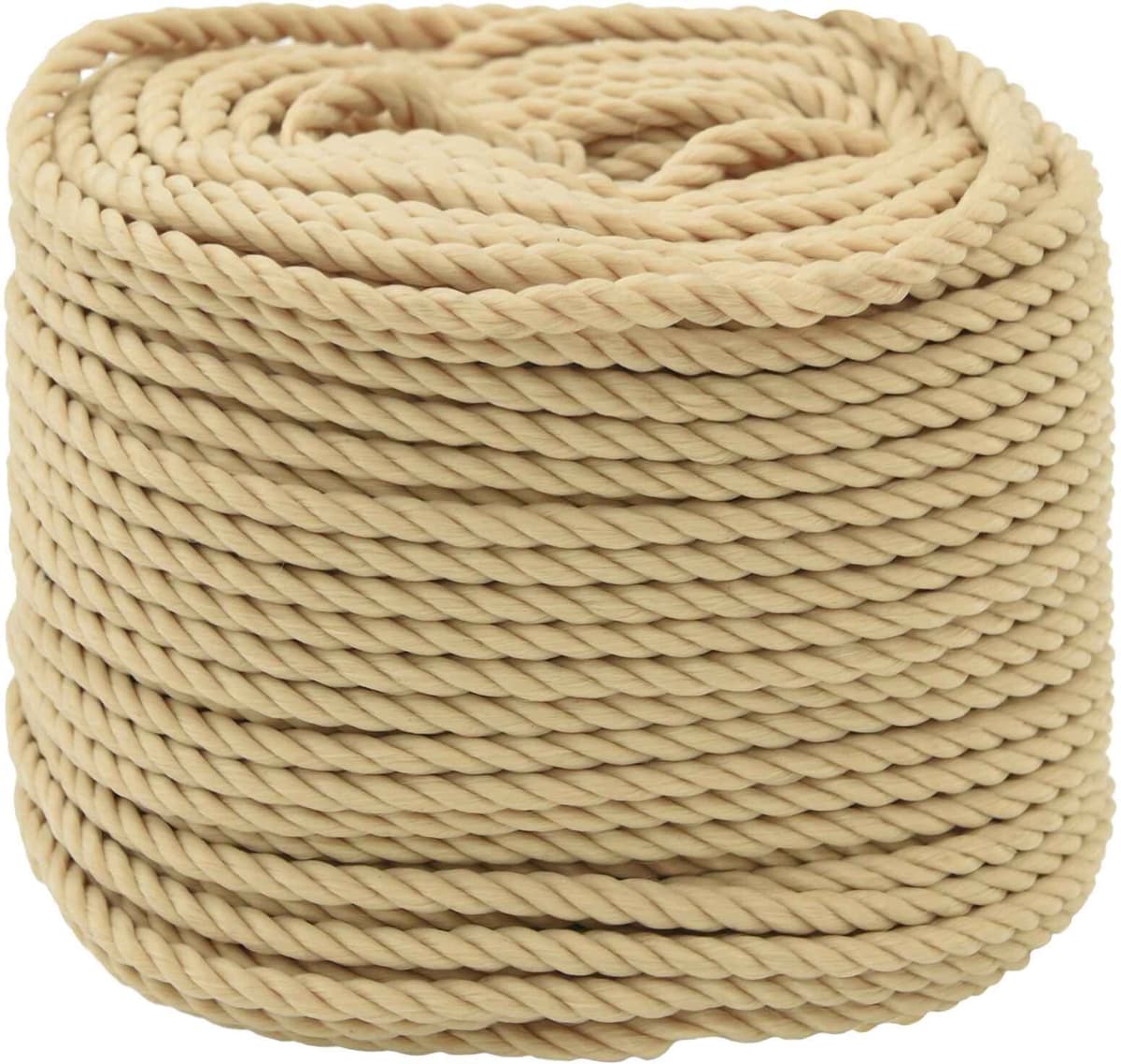vidaXL Corde de bateau 4 mm 50 m Naturel PP