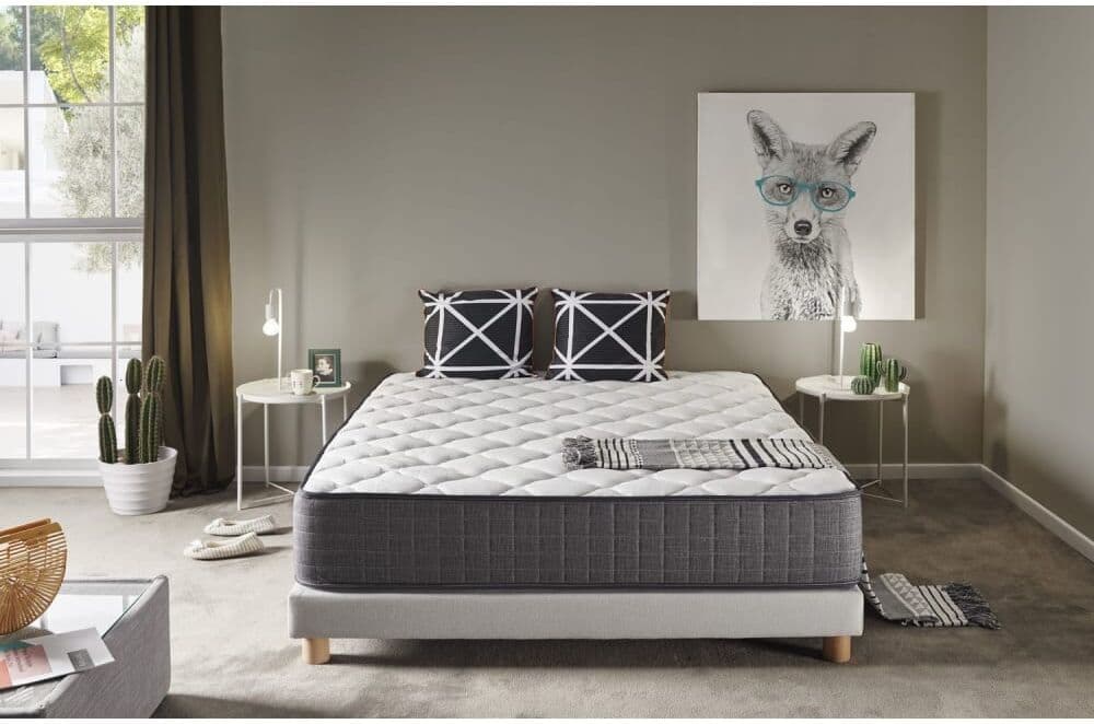 Matris Colchón viscoelástico multicapa con núcleo hr 100x200, 30 cm