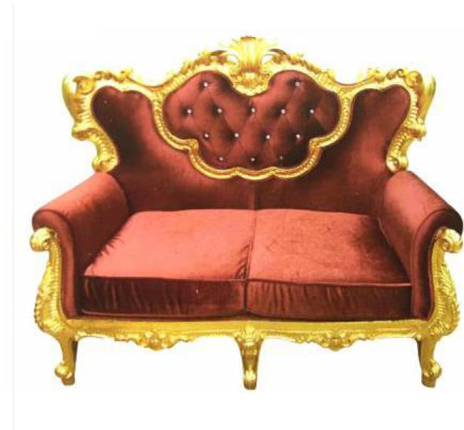 Thron Sofa Königlicher Polster Zweisitzer Antik Stil Sessel Chesterfield Sofas