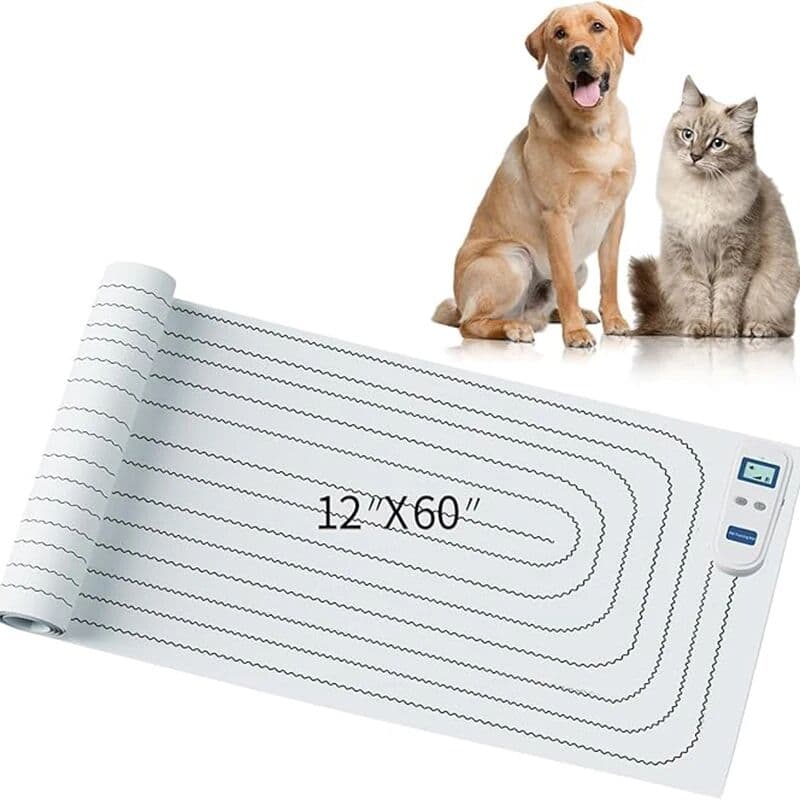 Otmagelu Rechargeable Dog Training Pad Indoor Cat Deterrent Pad 3 Training Modes Pet Shock Pads Prevents Cats From Jumping onto Sofas