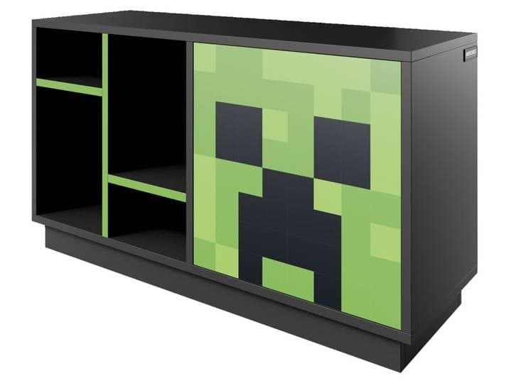 TV-Lowboard MINECRAFT, Holznachbildung