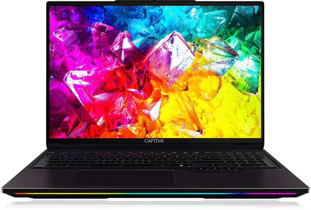 CAPTIVA Gaming-Notebook "Highend Gaming I98-057CH", schwarz, 64 GB RAM 2.000 GB SSD, ohne Betriebssystem, Notebooks