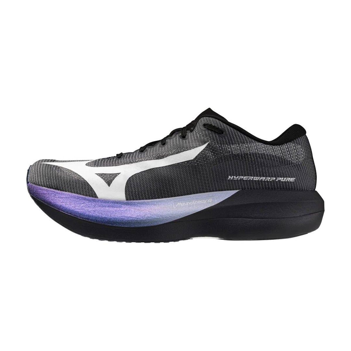 Tênis Mizuno Hyperwarp Pure Preto Roxo AW26 Unissex, Tamanho 44 - EUR Unisex
