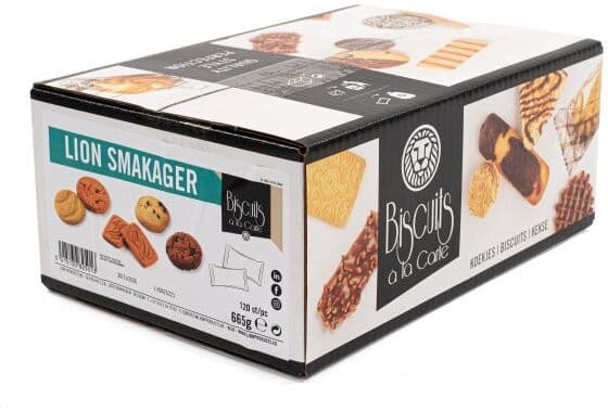 BonCoca Lion Småkager, 120 Stk.