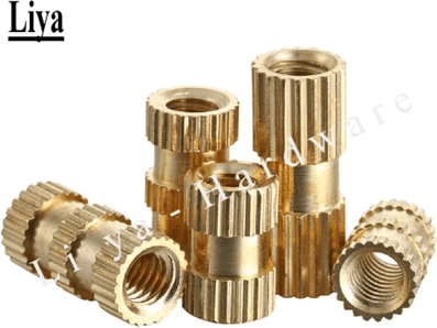 Inspire Picks Brass Knurled Thread Insert Nuts Injection Molding Inserts (M1M10, 5100pcs) 1.8mm m6 10pcs