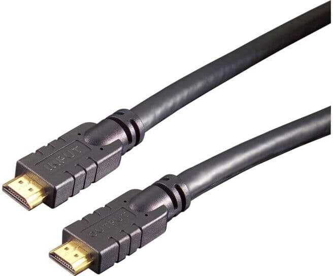 e+p Câble HDMI haute vitesse HDMV 401/1 1 m noir (000212526600)