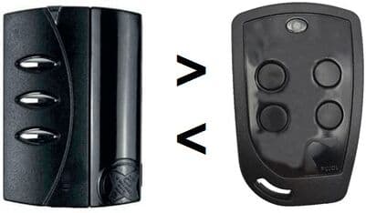 Comando ORIGINAL PUJOL VARIO 433,92 MHz Rolling Code (Preto) - P9EM4UB000