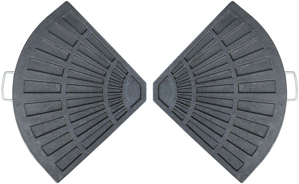 Dakota Fields Adeliah Concrete for W Umbrellas Black 4cm H X 96cm W X 96cm D