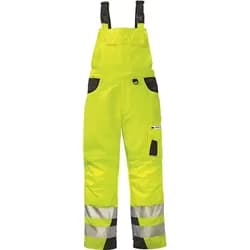 Warnschutz Latzhose "ALABAMA" - 26 - gelb/grau