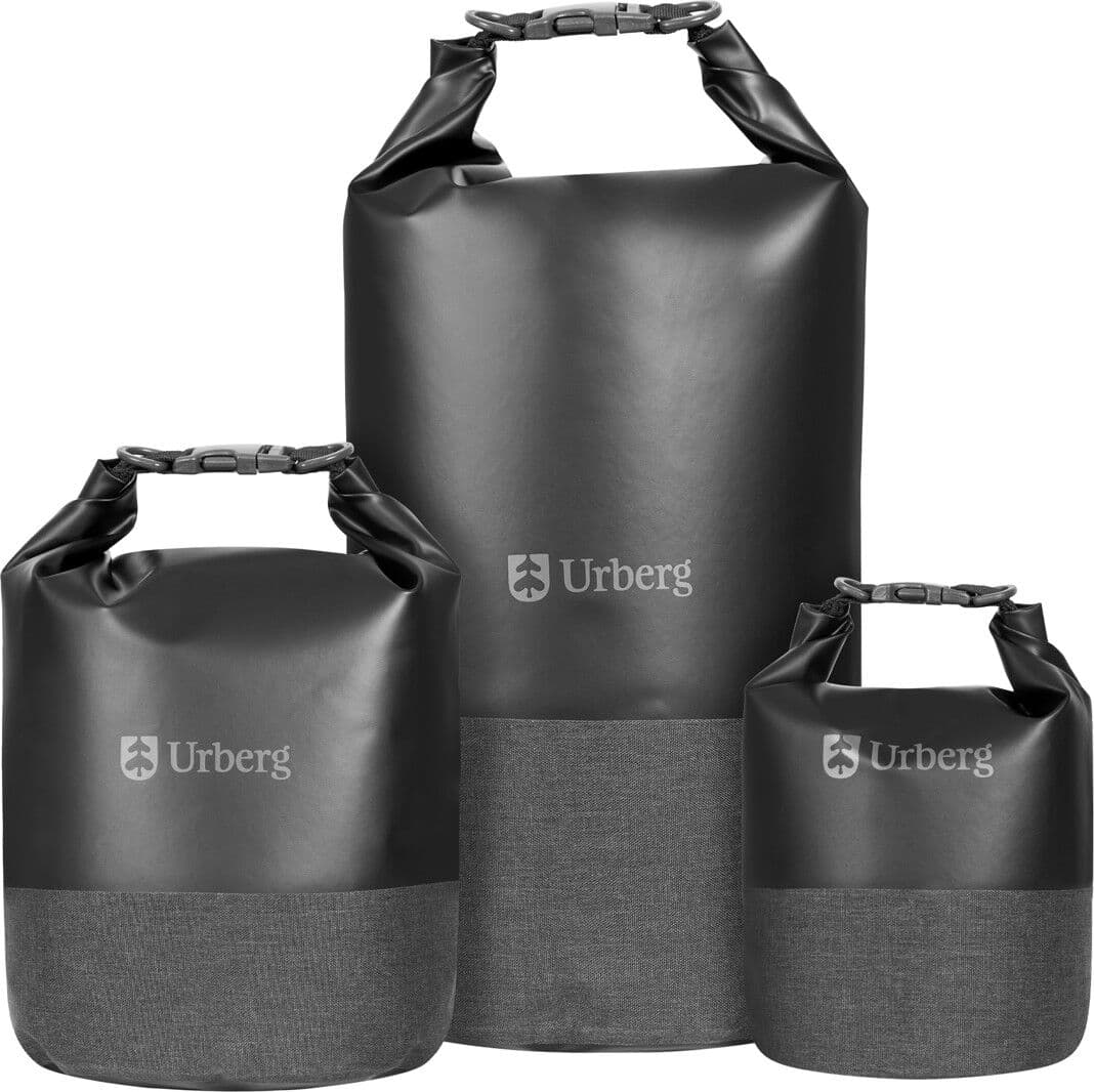 Urberg Welded Drybag Set Black, One Size