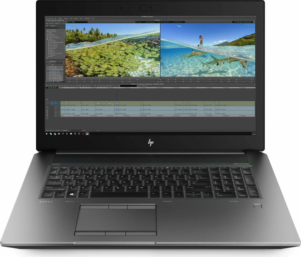 HP ZBook 17 G6   i7-9750H   17.3"   32 GB   512 GB SSD   FHD   FP   RTX 3000   Tastaturbeleuchtung   Win 11 Pro   DE - Refurbished