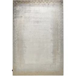 benuta Finest Kurzflor Teppich Leandro Grau/Beige 120x180 cm - Moderner Kurzflor-Teppich für Wohnzimmer