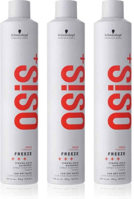 Schwarzkopf Professional Osis+ Freeze Haarlak met Sterke Fixatie handige verpakking