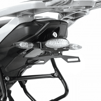 Drop Dash Deals Universal Motorcycle Folding License Plate Bracket With Tail Light Holder Universal Motorcycle Folding License Plate Bracket With Tail Light Holder