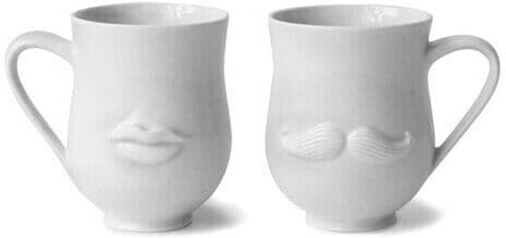 Jonathan Adler Mr & Mrs Muse mugg vit