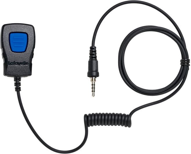 Lafayette Transmitter Button Long Cable 3.5mm 4-pin Black OneSize