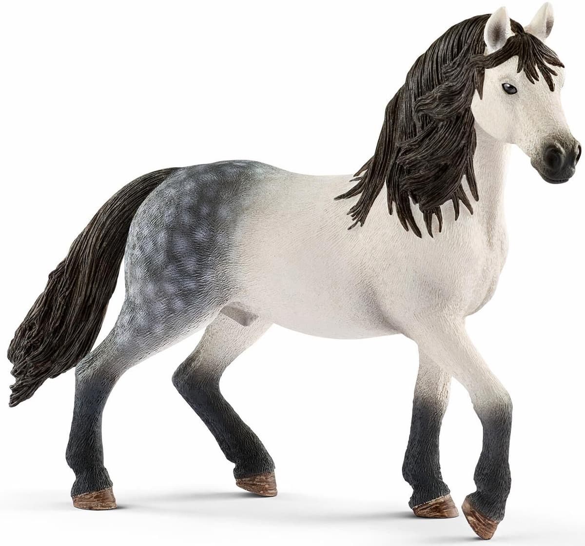 Spielfigur SCHLEICH "HORSE CLUB, Andalusier Hengst (13821)", bunt, Spielfiguren, Kinder, Kunststoff, Spielfigur