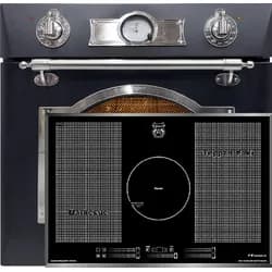 Kaiser Empire EH 6355 Em Sil Einbau Elektrobackofen 60 cm 67 L+KCT 777 FI  Induktion Kochfeld 77 cm