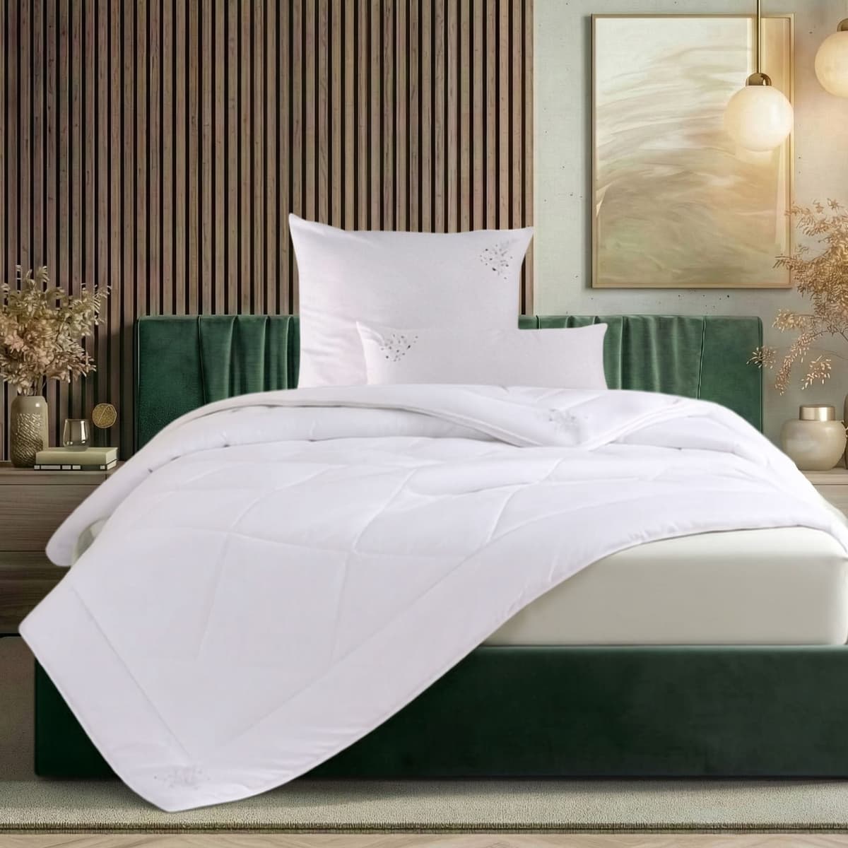 Microfaserbettdecke GOODPRODUCT "Baca, Bettdecke 135x200 cm, 155x220 cm und weitere Grössen", weiss (weiß), B:200cm L:200cm, Bezug: 100% Polyester. Füllung: 100% Polyester, Bettdecken, Microfaserbettdecke, Bettdecken, Sommer, Winter, 4-Jahreszeiten, Decke