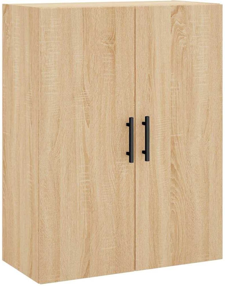 vidaXL Buffet haut Chêne sonoma 69,5x34x180 cm Bois d'ingénierie