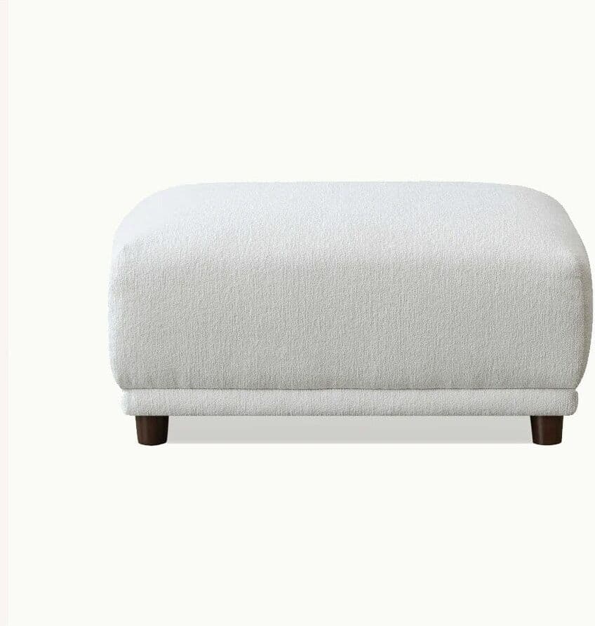 Arlo Polar Boucle Modular Sofa Range, Footstool