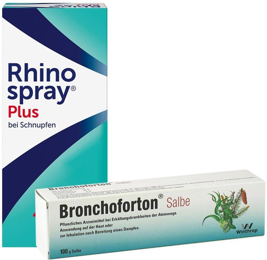 Erkältungsset Bronchoforton +Rhinospray 2stk