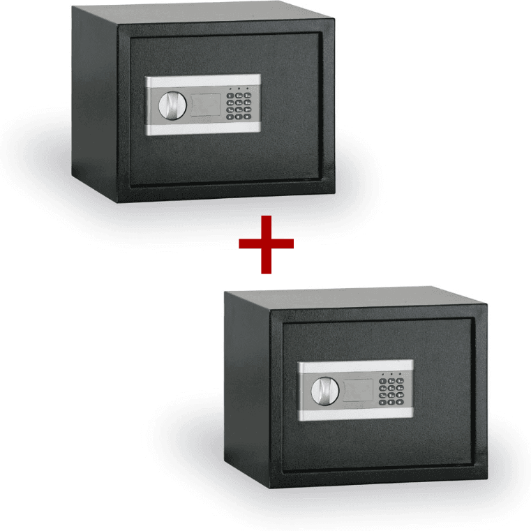 B2B Partner Meblowy sejf elektroniczny 1+1 GRATIS, 18 L