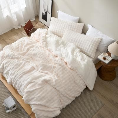 Coma Inducer® Snowball Honeycomb - Cream Oversized Comforter