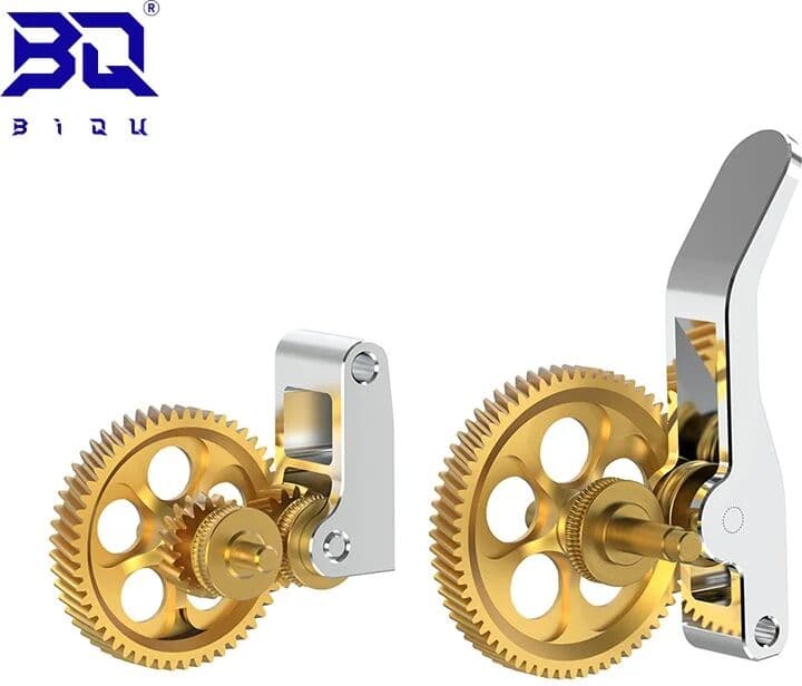NONE BIGTREETECH Panda Claw Gear All Metal RNC Nano-Coated Hardened Steel Gear Lightweight High Strength For Bambu Lab P1 X1 A1 Serie