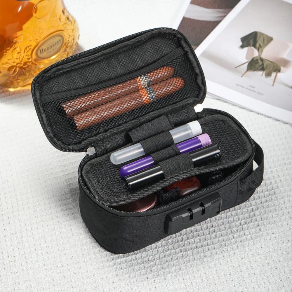 Untior FIREDOG Smell Proof Bag Large-capacity With Lock Activated Carbon Deodorant Bag Portable Pipe Bag Convenient