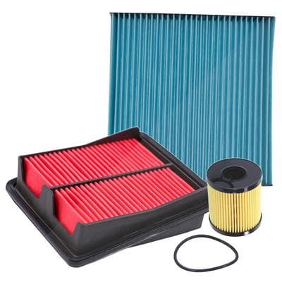 Bestprice Inspektionspaket Filtersatz SET A [Hersteller-Nr. 10694394] für Honda