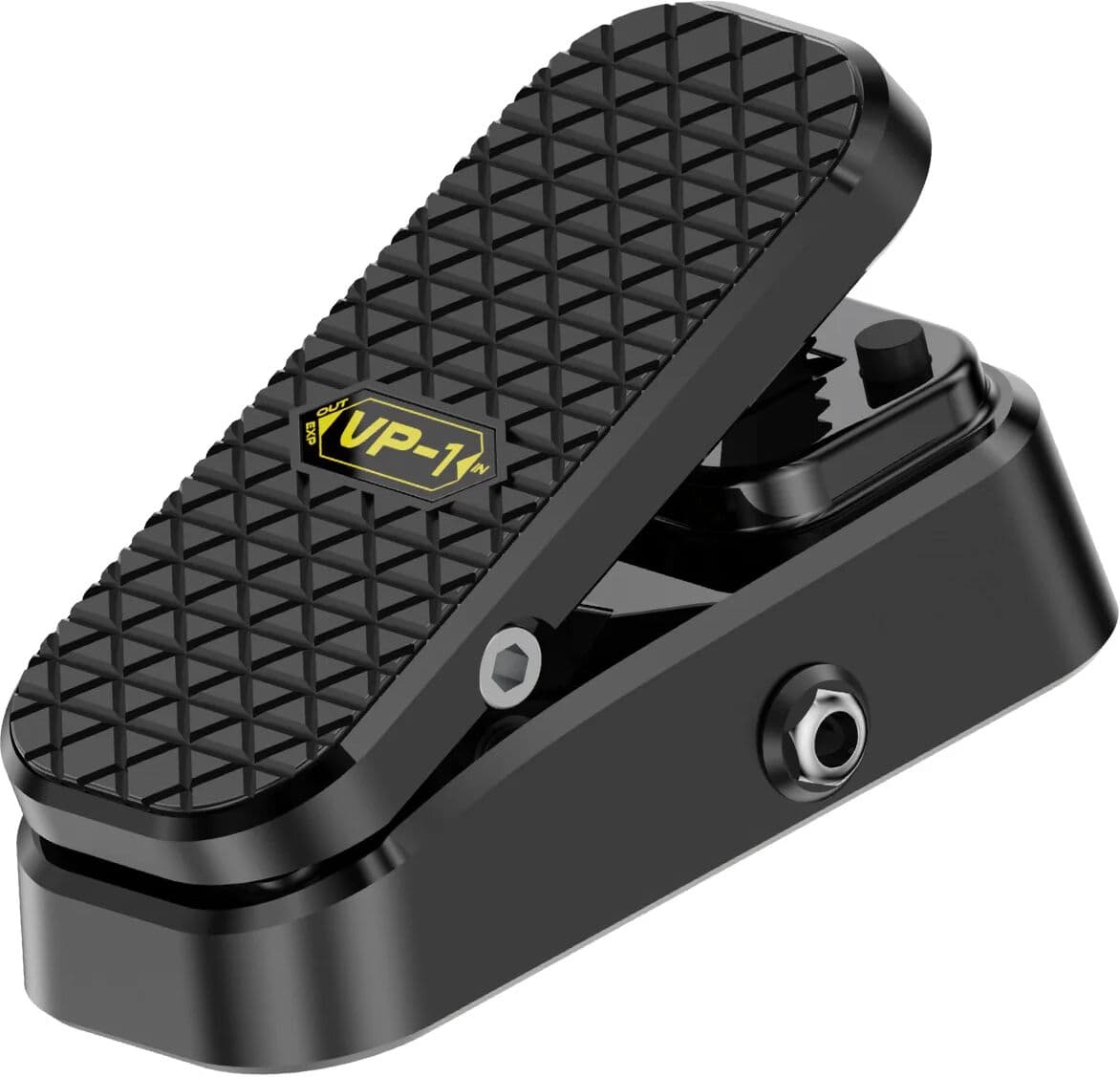 NONE 2-in-1 Volume/Expression Pedal - Dual Control with Silent Buffer & Stereo I/O, Passive Design for Guitar/Bass