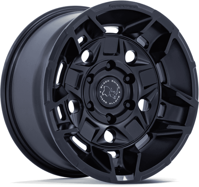 Jantă de Aluminiu, Black Rhino BR028 GUARD, 17x8.5, ET 0, 6x139.7, 106.1, Negru