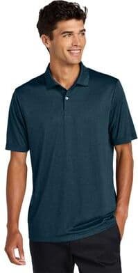 Mercer+Mettle MM1020 Recharge Jersey Polo Shirt in Insignia Blue Heather size 4XL   Polyester