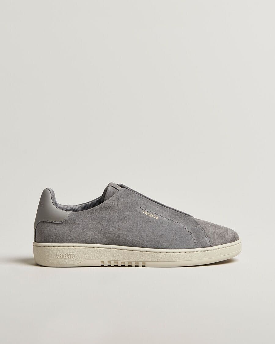 Axel Arigato Dice Laceless Sneaker Dark Grey Suede men 44 Grå
