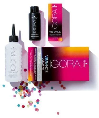 Schwarzkopf Vibrance Kit 7-65 Middels Blond Sjokolade Gylden