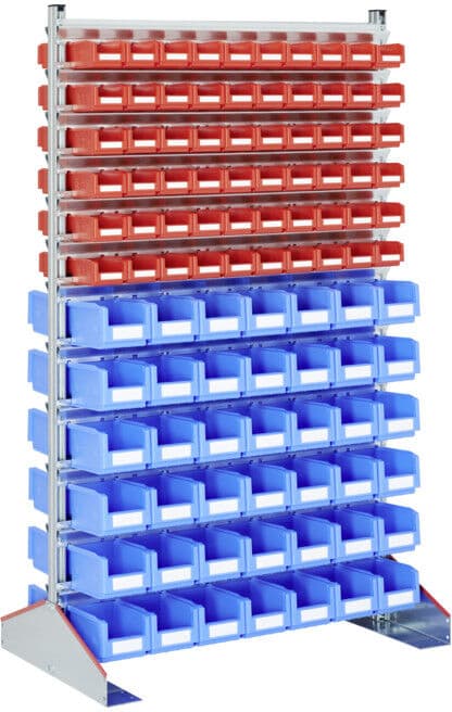 Racks fixes Bito p 700 bacs en bleu et rouge (19511)