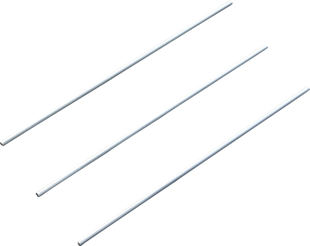 SPRINTIS 1000 Unités - Tiges pour crochets de suspension de calendrier argent   88 mm, plastique, acier