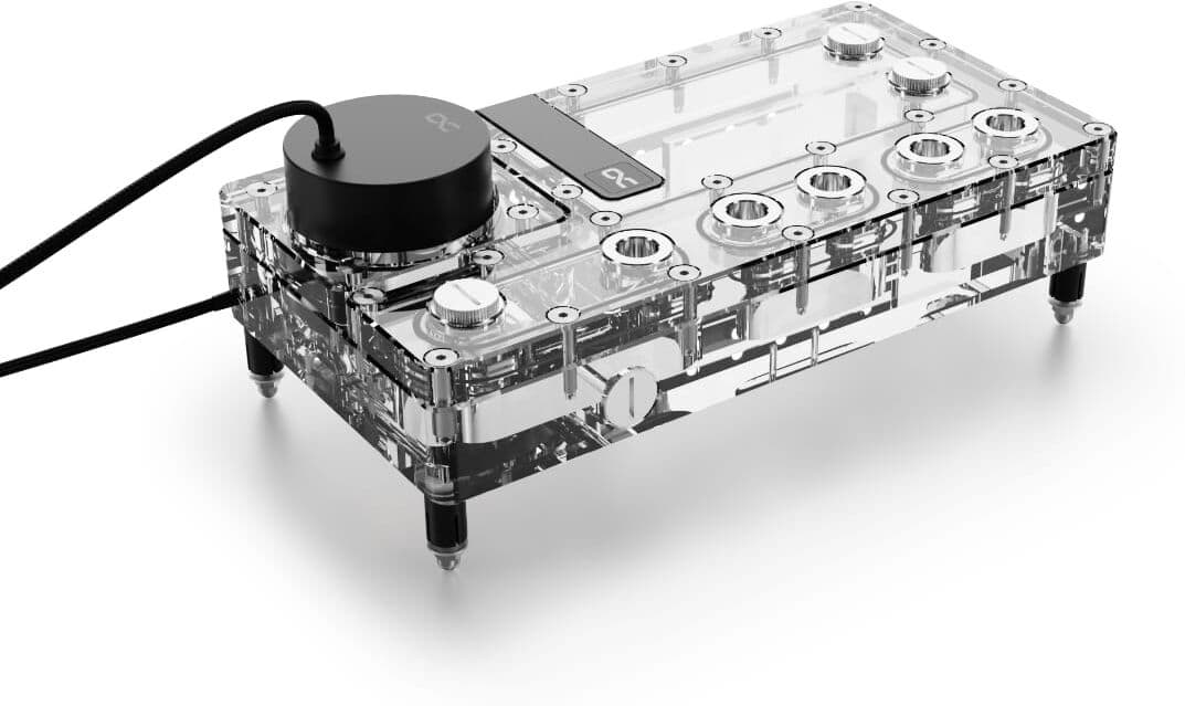 Alphacool Core Distro Plate 240 Rechts mit VPP/D5 Apex PWM Pumpe