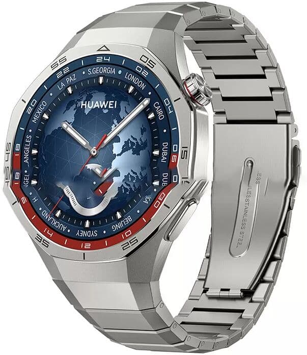 INF Bracelet de montre en titane pour Huawei GT5 Pro Argent