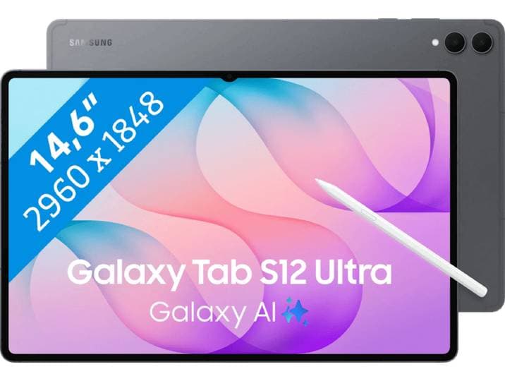 Samsung Galaxy Tab S12 Ultra 14,6 inch 512GB Wifi Grijs