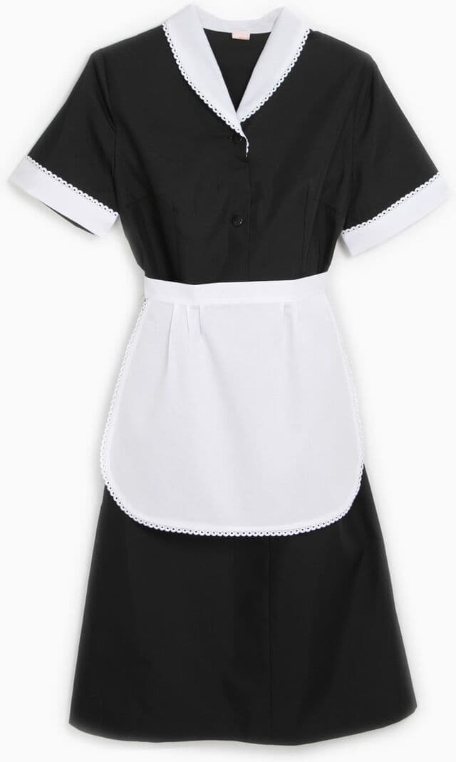 Creyconfe Uniforme servicio doméstico Huelva .  (M) Negro